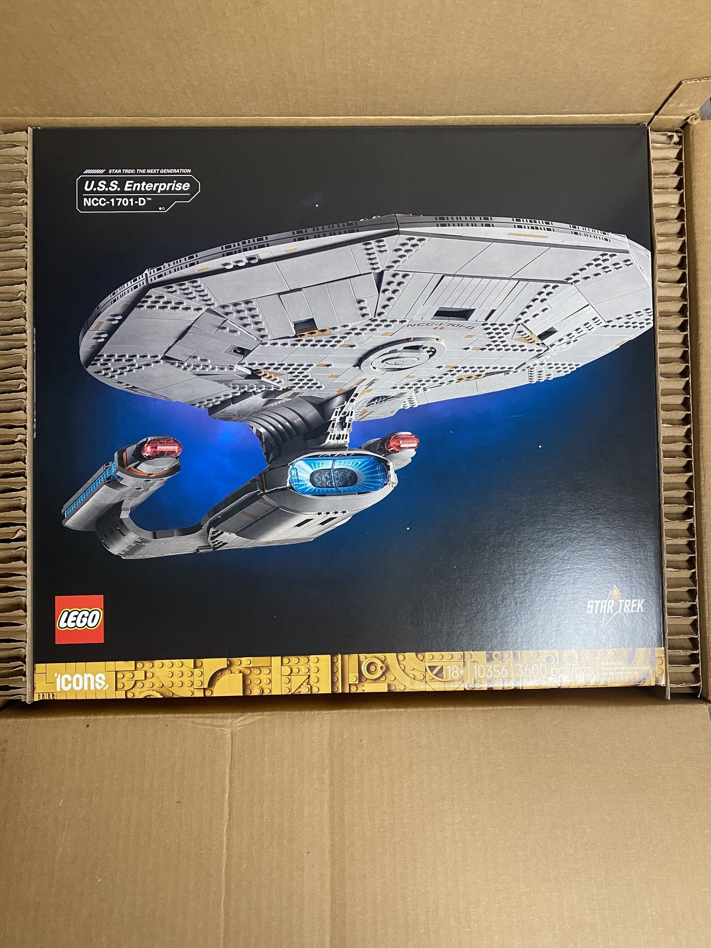 Lego 10356 U.S.S. Enterprise New In Box
