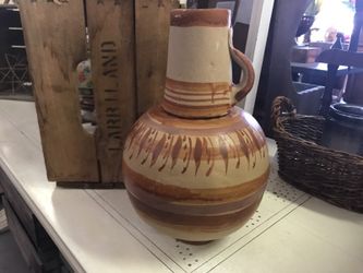 Mexican clay water jug