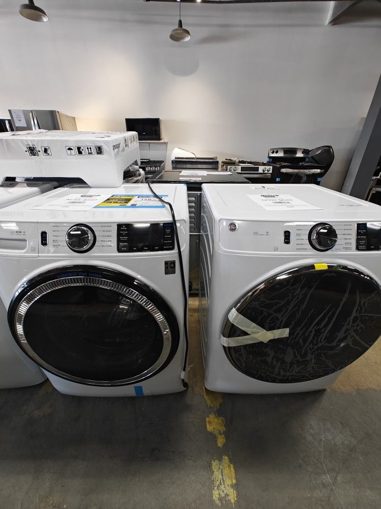 GE profile washer and dryer set