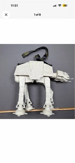 DISNEYPARKS AT-AT IMPERIAL WALKER POPCORN BUCKET W/ STAR WARS HANDLE STRAP