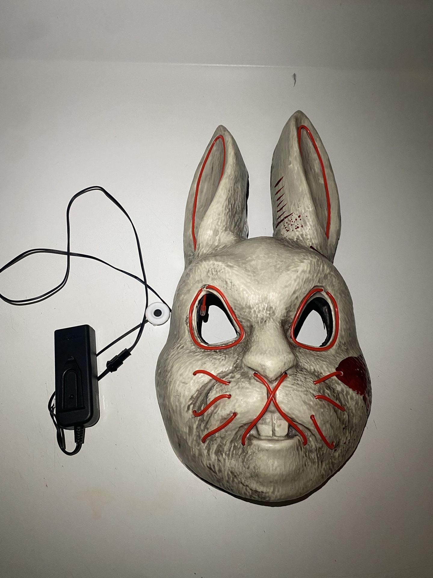 Light Up Creepy Rabbit Mask