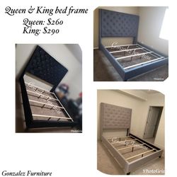 Queen bed