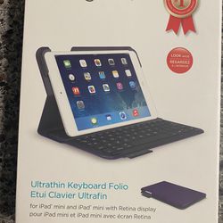 Logitech Ultrathin Keyboard ⌨️ Folio for iPad Mini (PURPLE)