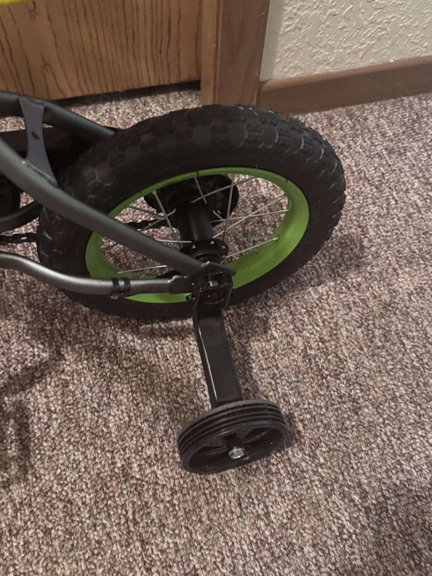 Boy Bike And Baby Stuff