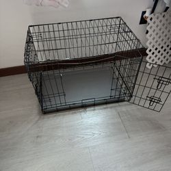 Double Door Dog Crate 