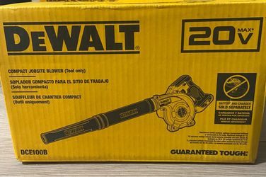 DEWALT 20V Max Compact Jobsite Blower DCE100B