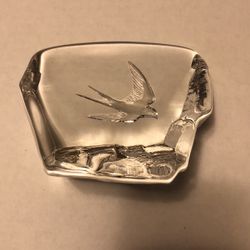 Mats Jonasson Bird In Flight Paper Weight