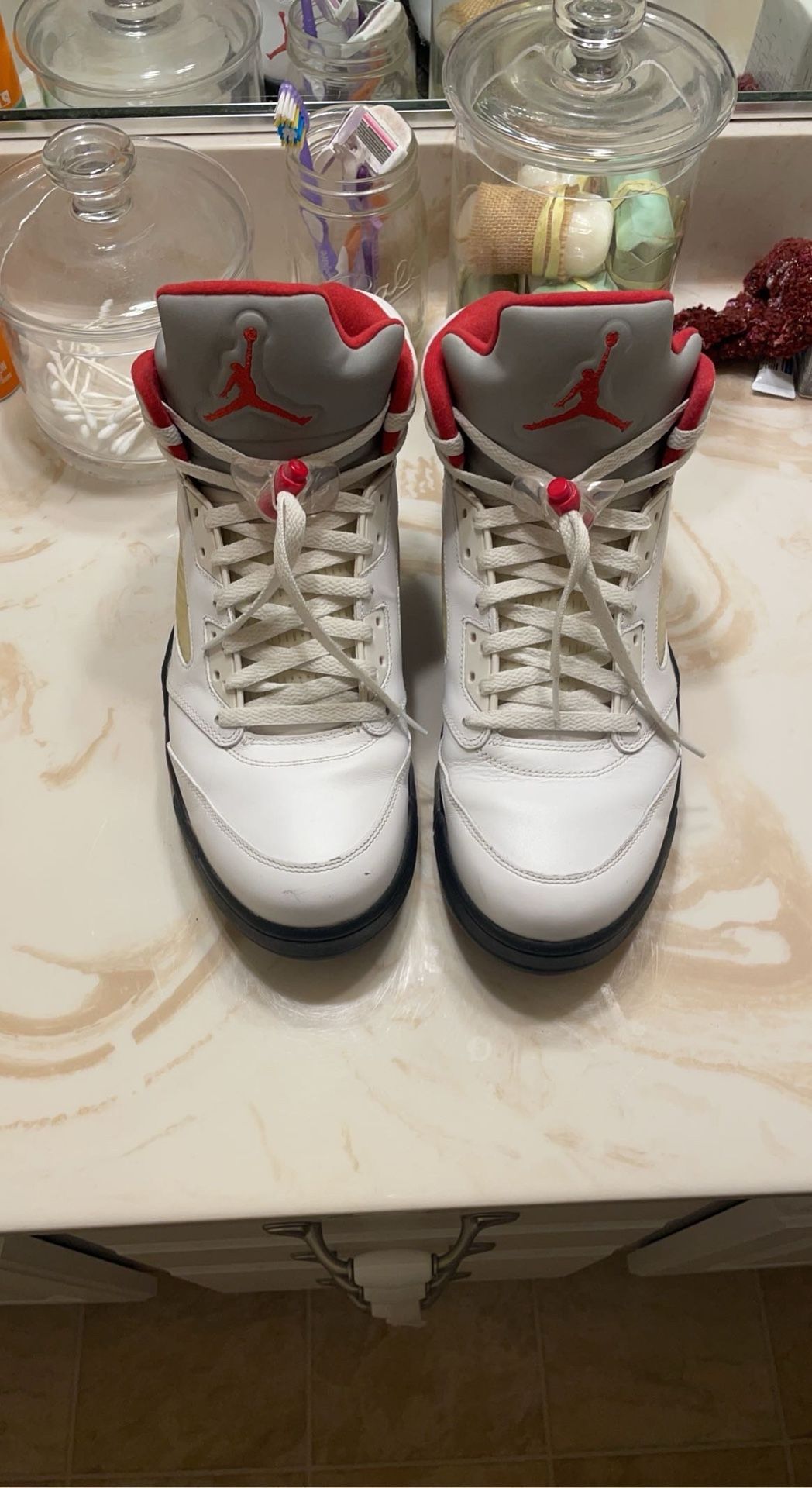 Air Jordan 5s Fire Red