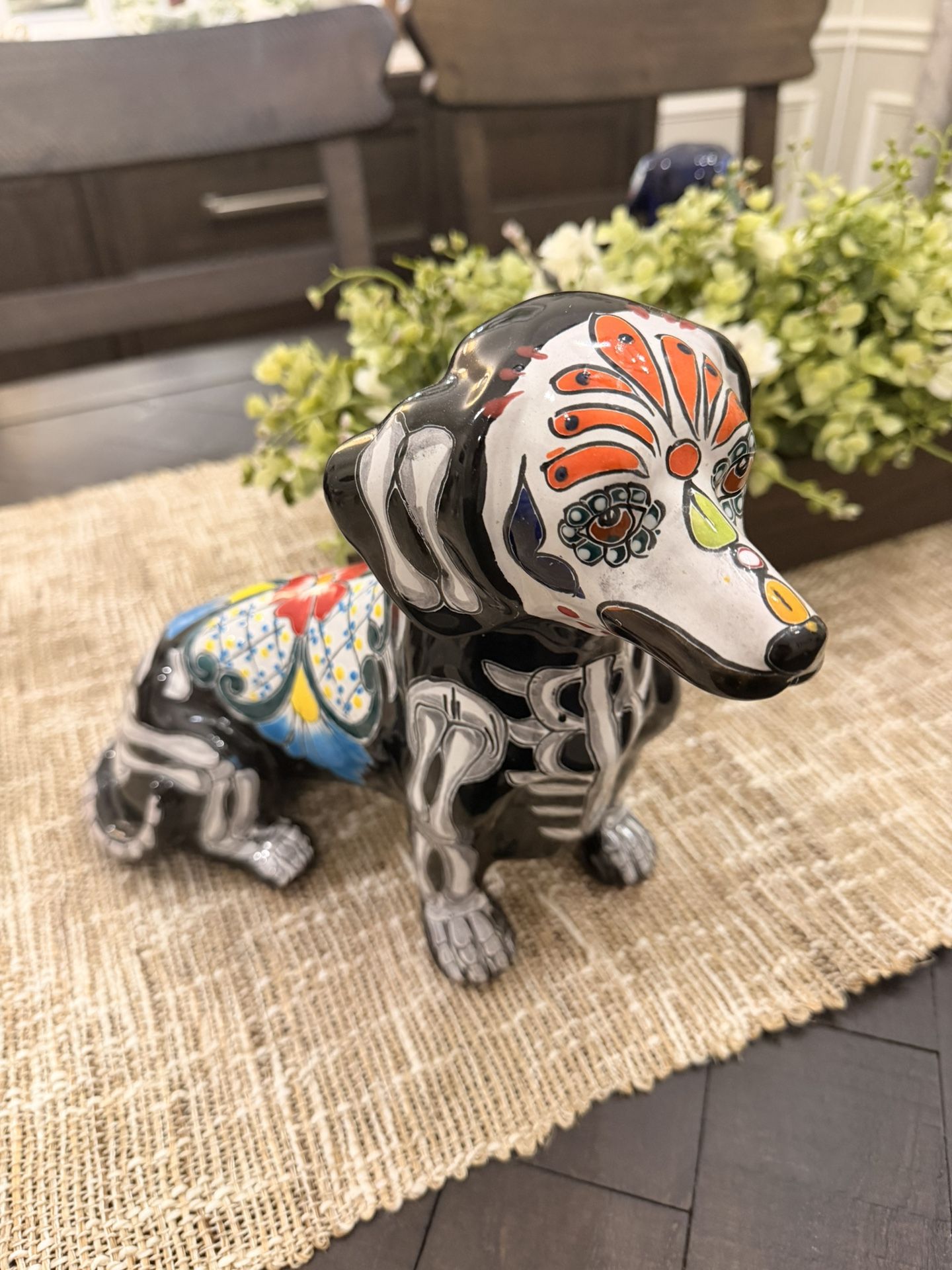 Decorative Ceramic Weiner dog