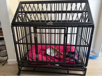 Large dog cage