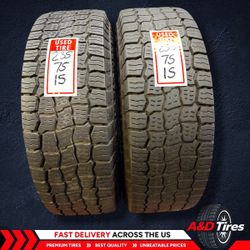 2 Like New 235/75R15 Kumho Mavis Mountaineer A/T2