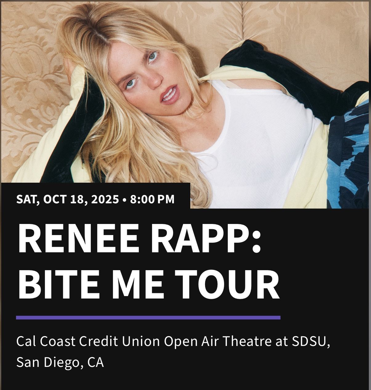 Renee Rapp Tickets
