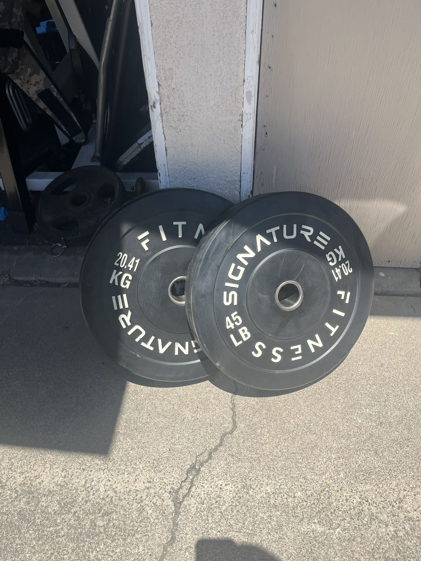 Bumper plates Olympic Weights 