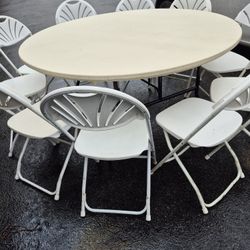 Outsid/inside Table And Chairs