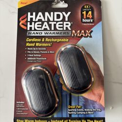 Handy Heater MAX Rechargeable Hand Warmers