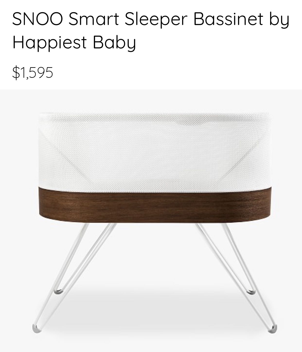 SNOO Smart Sleeper Bassinet