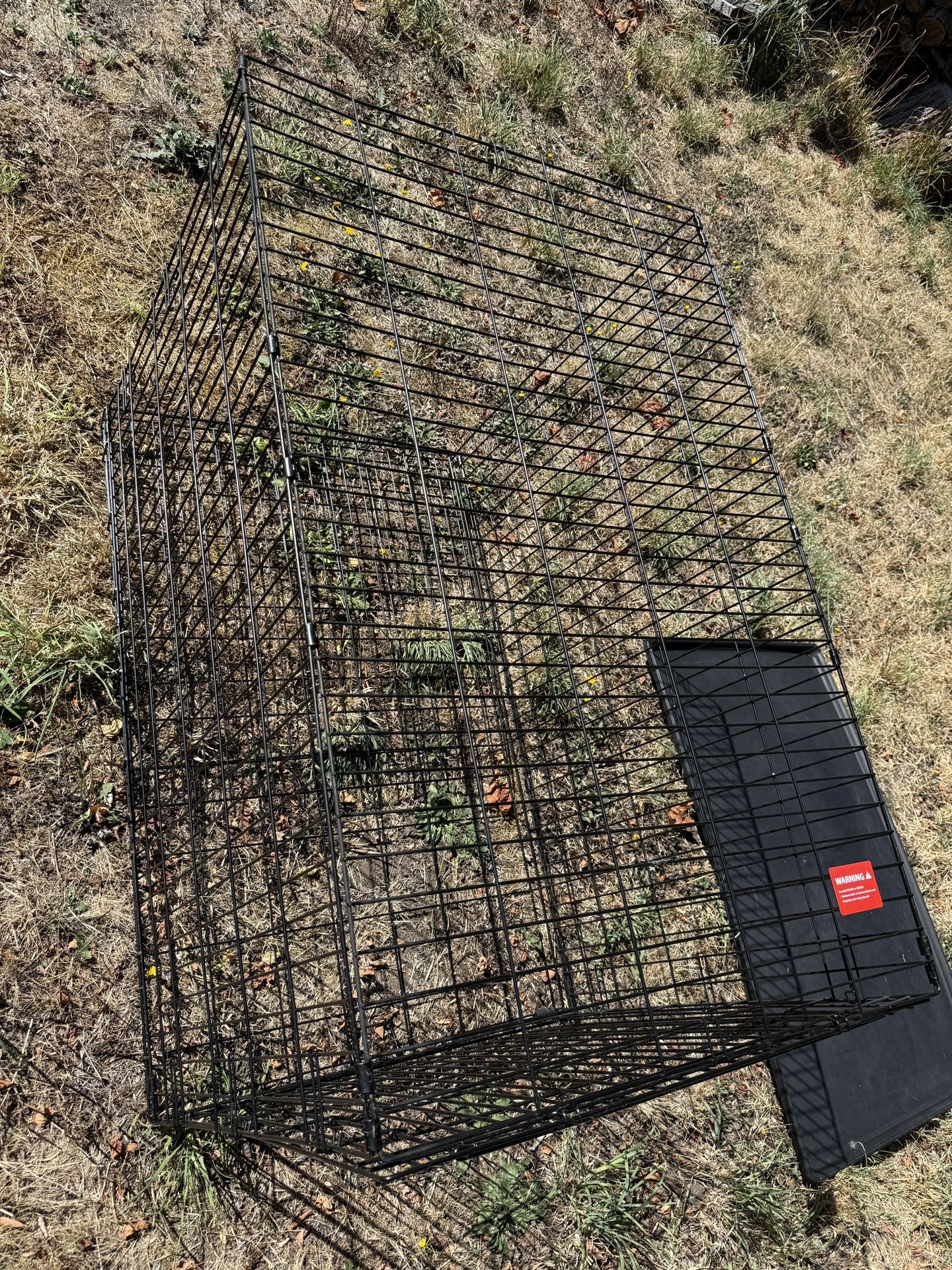Extra Large Dog Cage Kennel Crate - 48 Inches Long 