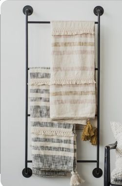 Magnolia Home Wall Blanket Ladder