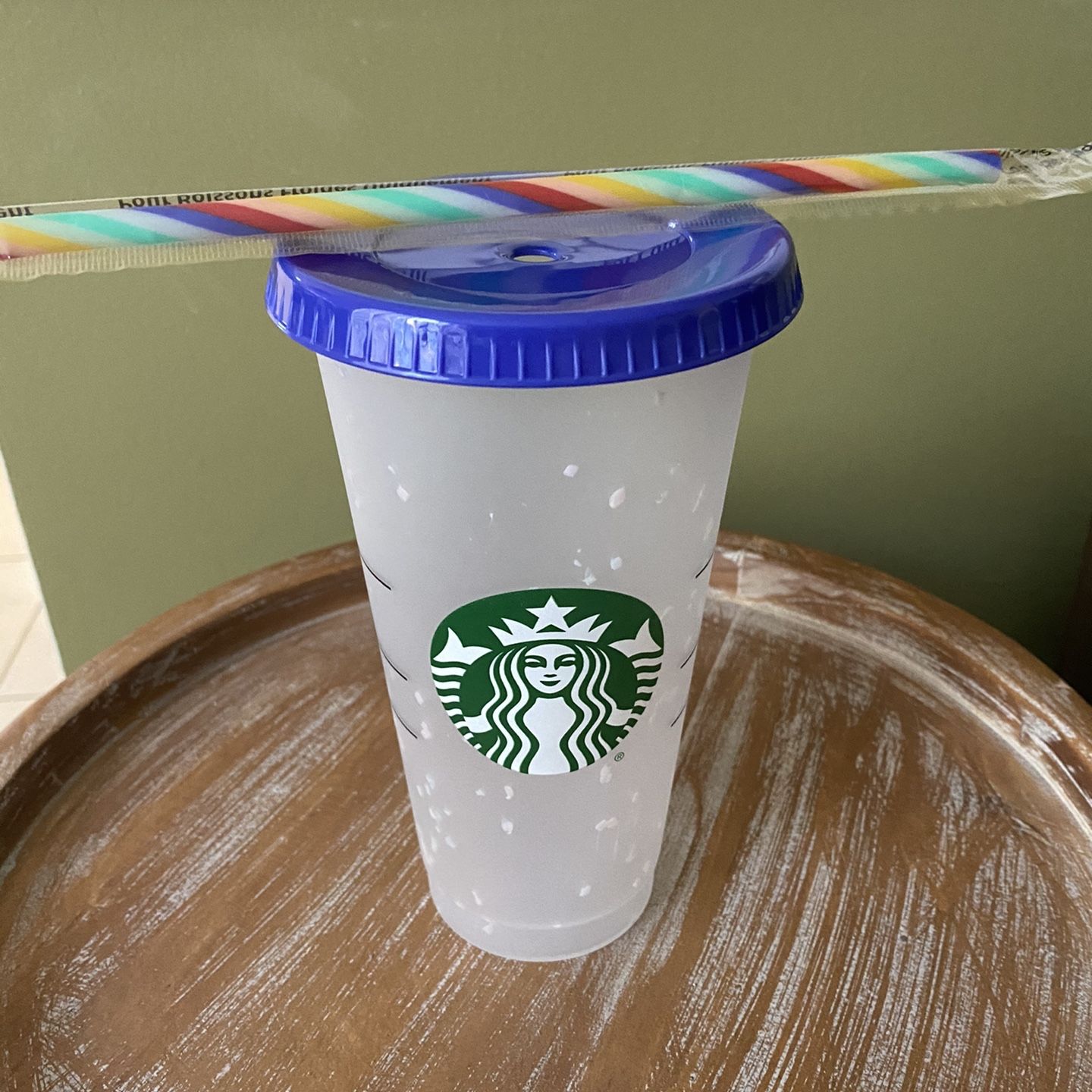 Starbucks reusable confetti tumbler 2020