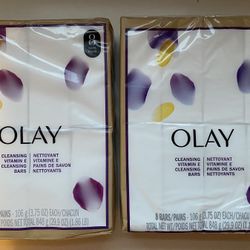 Olay 8 pack Vitamin E bar soap