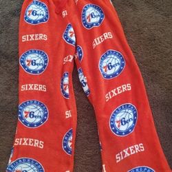 Boys Philadelphia 76ers Pajama Pants Size 8