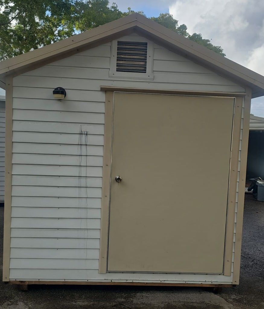 shed 8x10 with local delivery included