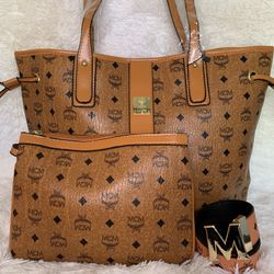 Handbag Set And Belt