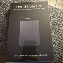 Plaud note pro. Turn conversations into intelligence.  Brand new factory sealed