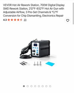 Tools /hot air rework station/hot air gun/electronics