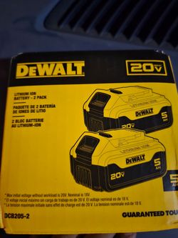 Dewalt battery 5.0