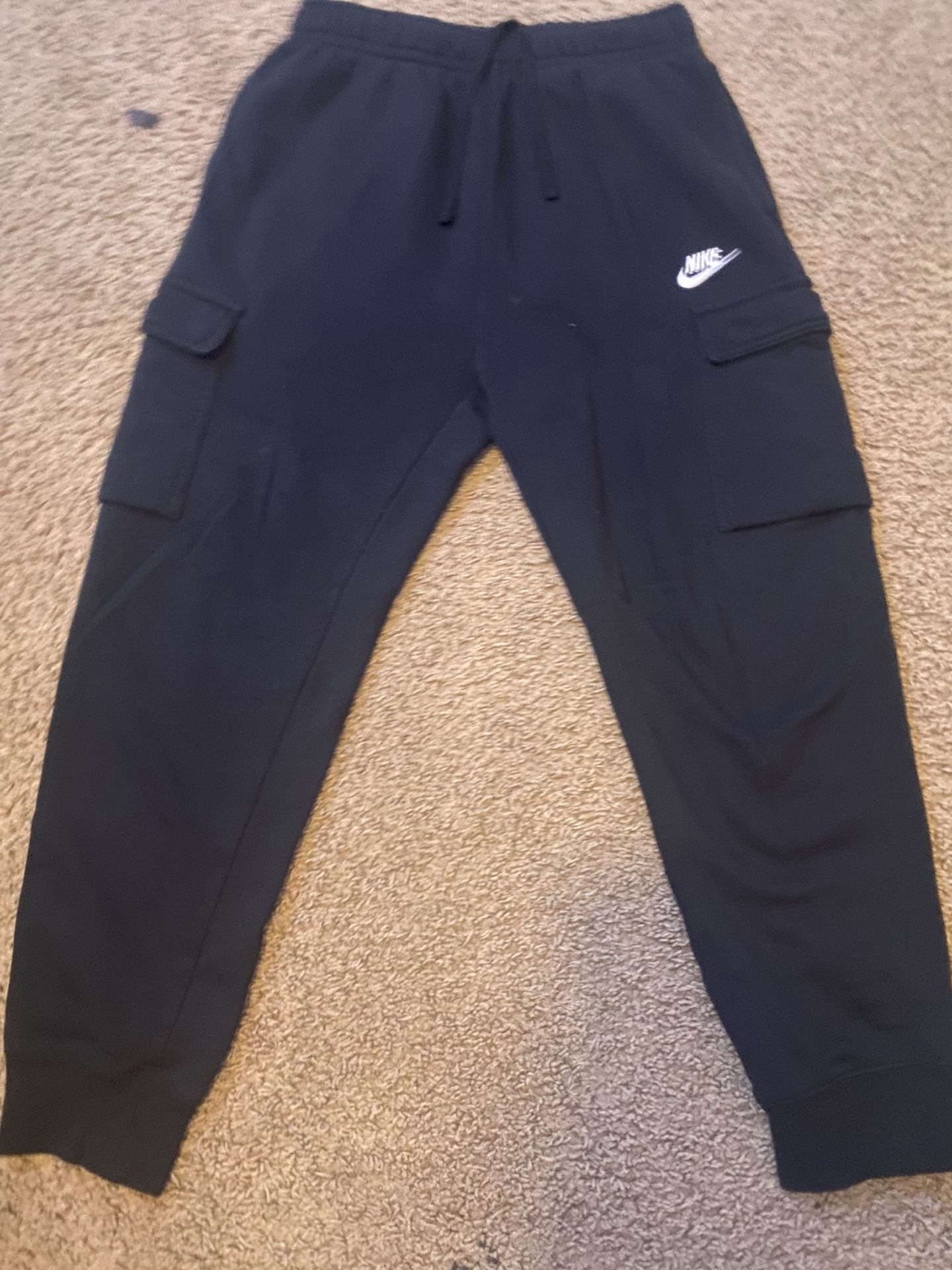 Nike Black Cargo SweatPants