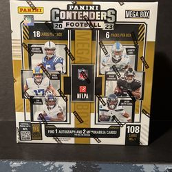 2023 panini contenders football mega box