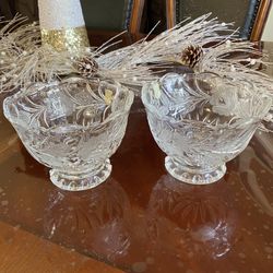 Crystal Serving Bowls