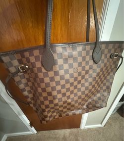Louis Vuitton Neverfull MM Damier Ebene Tote Excellent Condition!