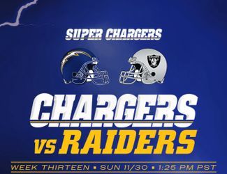 Raiders Vs Chargers