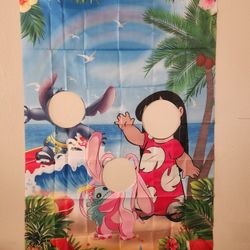 Lilo And Stitch birthday photo  $5
