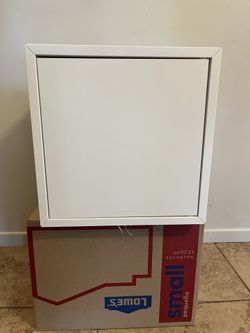 Floating Nightstand from IKEA 