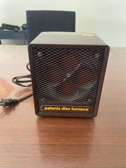 Pelonis Disc Furnace 1500W-II Ceramic Disc Heater & Fan Tested Works