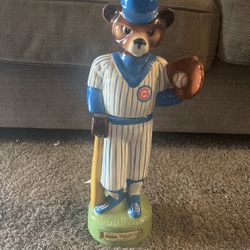 Chicago Cubs vintage Jimmy Bean Cubby Bear Decanter