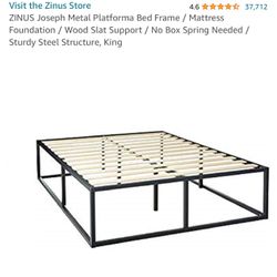 Zinus Joseph Metal Bed Frame 