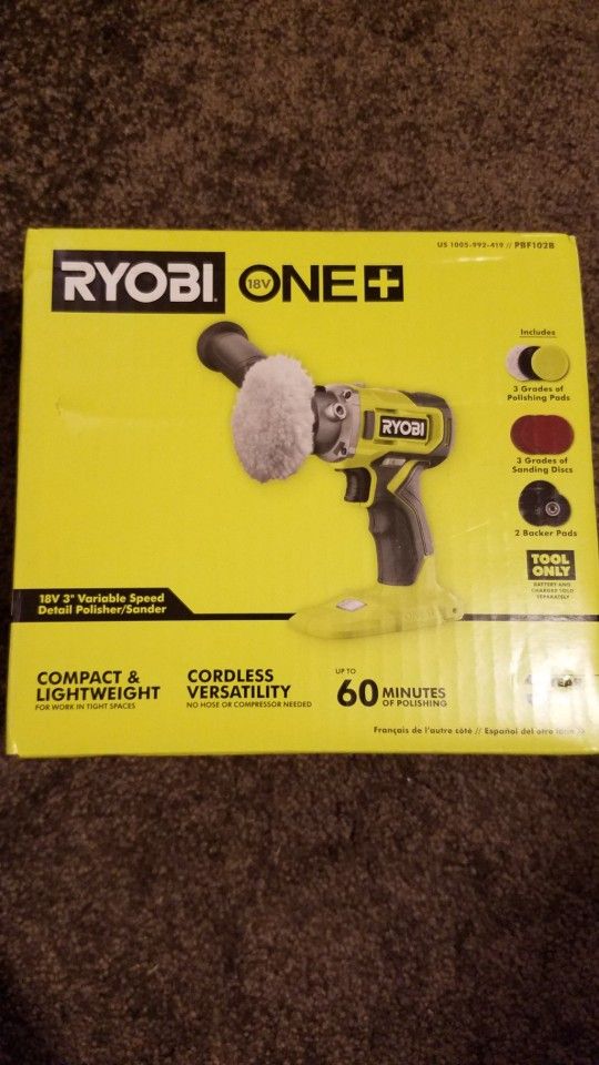 Ryobi 18v Polisher/Sander