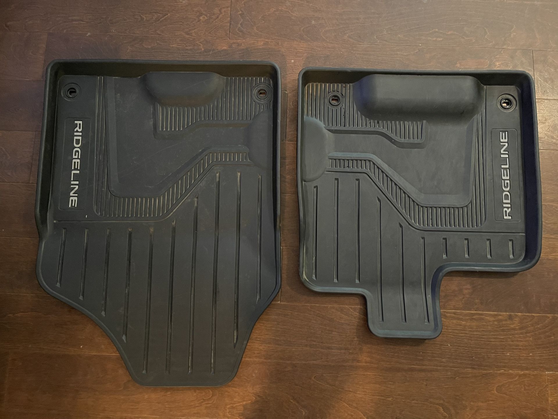 2 All Weather Floor Mats  for 2021 Honda Ridgeline Truck