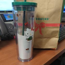 Hello Kitty Starbucks Acrylic Cup