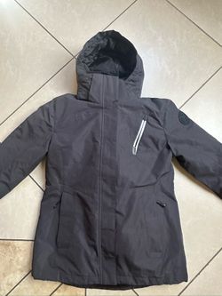 Avalanche outwear 3-1 jacket color black and silver size Large