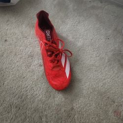 Adidas Soccer/AmericanFootball Cleats Orange Men Size 9.5 US