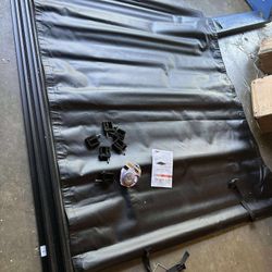 6X5 FT Soft Roll-up Truck Bed  Cover black