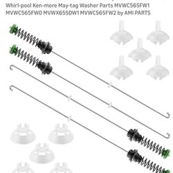 W11130362 WTW5000DW2 WTW5000DW1 WTW5000DW3 WTW5000DW0 Washer Suspension Rod Kit Fit for Whirl-pool Ken-more May-tag Washer Parts MVWC565FW1 MVWC565FW0