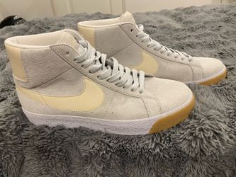 🔥👌🏻Nike Blazer Mid ’77 Vintage Suede Sneakers – Size 9 – Light Bone/Cream Classic Style