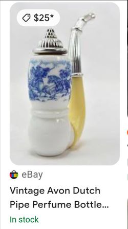 Vintage Avon Dutch Pipe Perfume