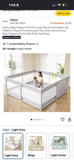 Playpen + mat!